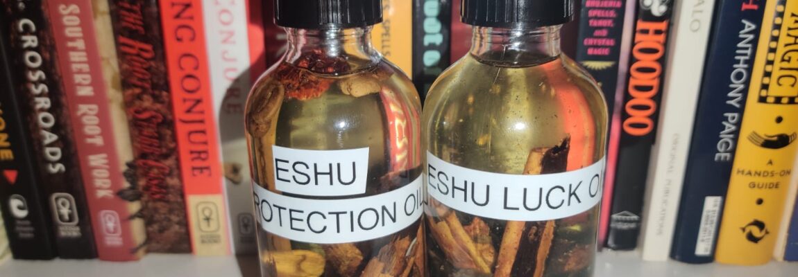 Eshu Oil Recipe and Incense and Variations